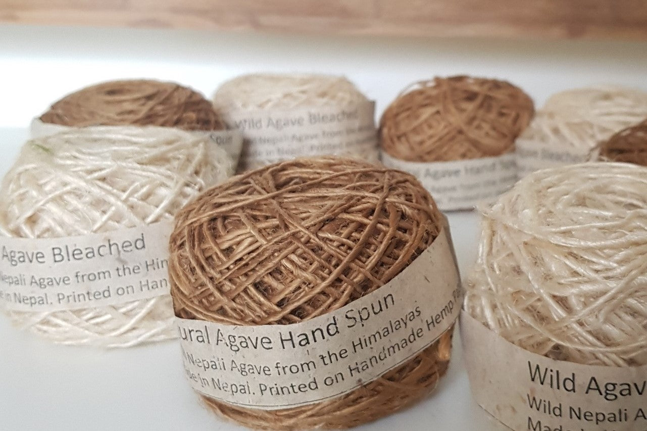 Pack of Wild Agave Handspun Yarn