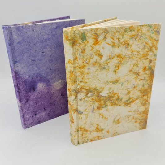 Handbound A5 Lokta Notebook, Hard Cover