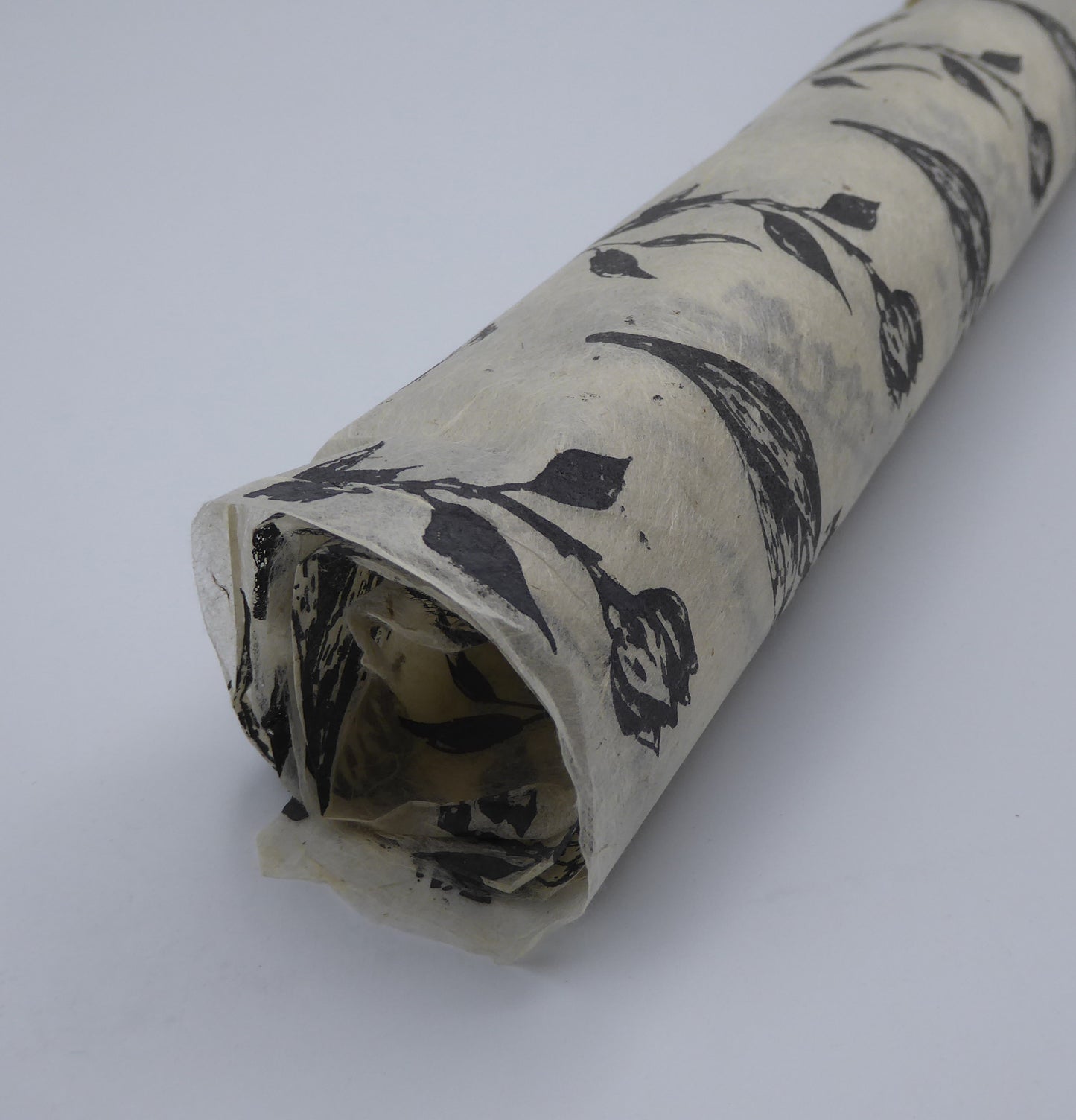 Pack of 3, Wildflower design Hemp Tissue Paper. Handmade in Nepal