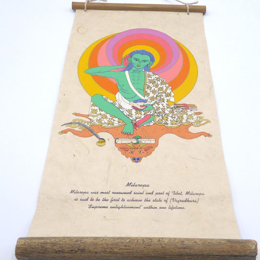 Tibetan Buddhism Wall Hanging, Milarepa