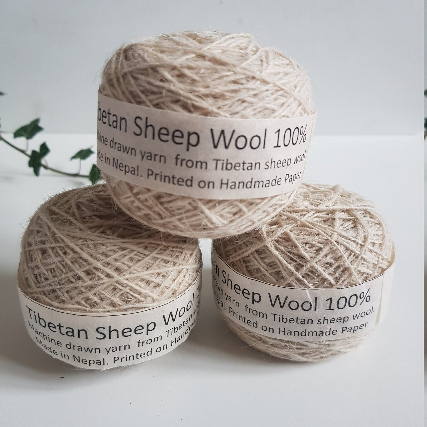 Handspun Tibetan Sheep Wool Yarn