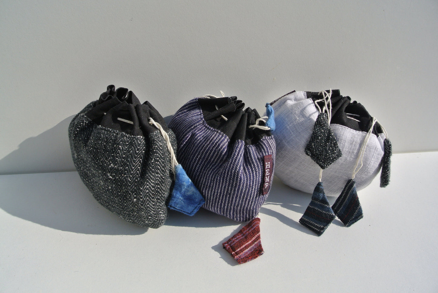 Drawstring Hemp pouch