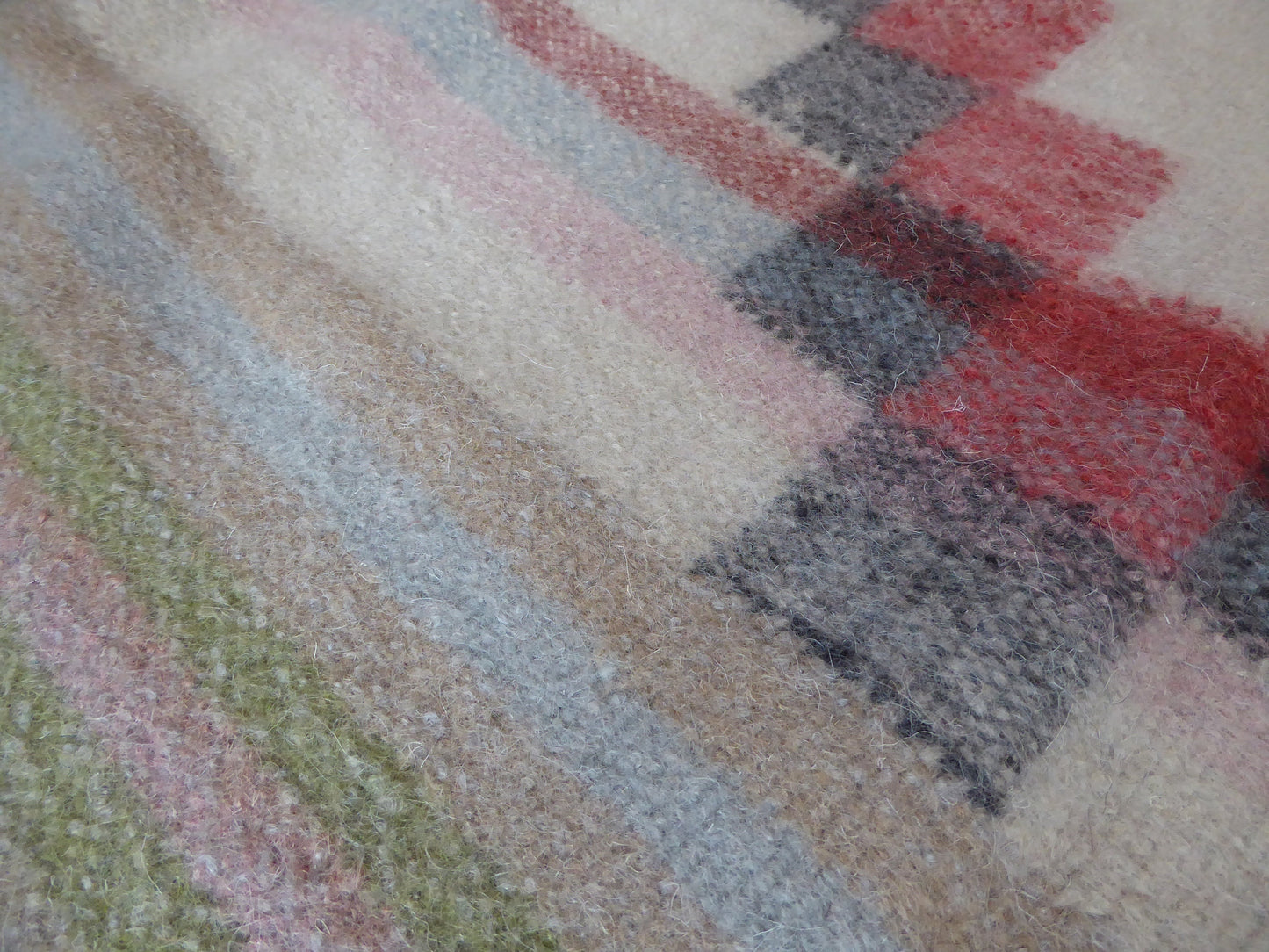 Boiled Wool 'Radhi' Rug, Large Blue