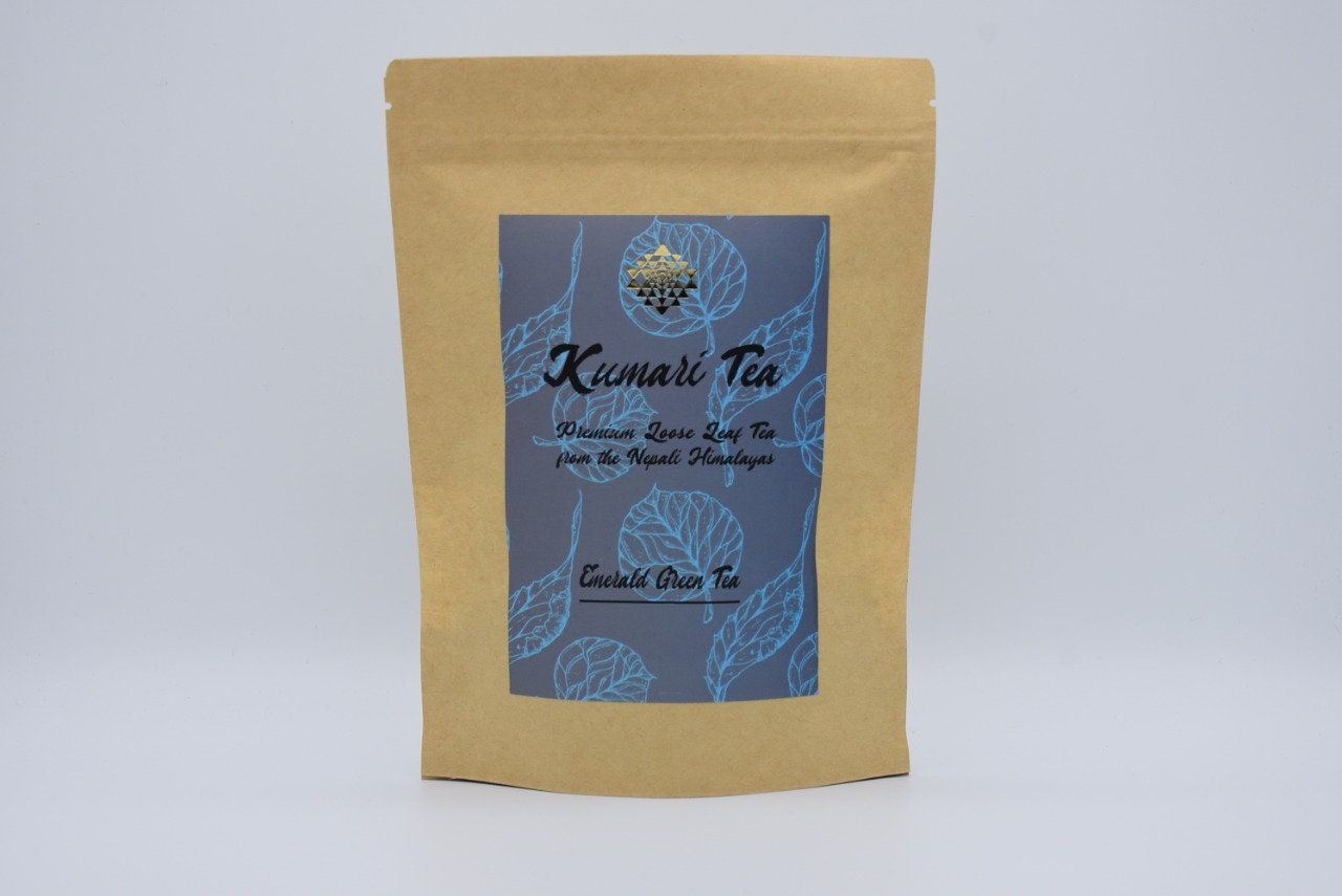 Emerald Green Tea - Premium Loose Leaf Organic Tea from the Nepali Himalayas