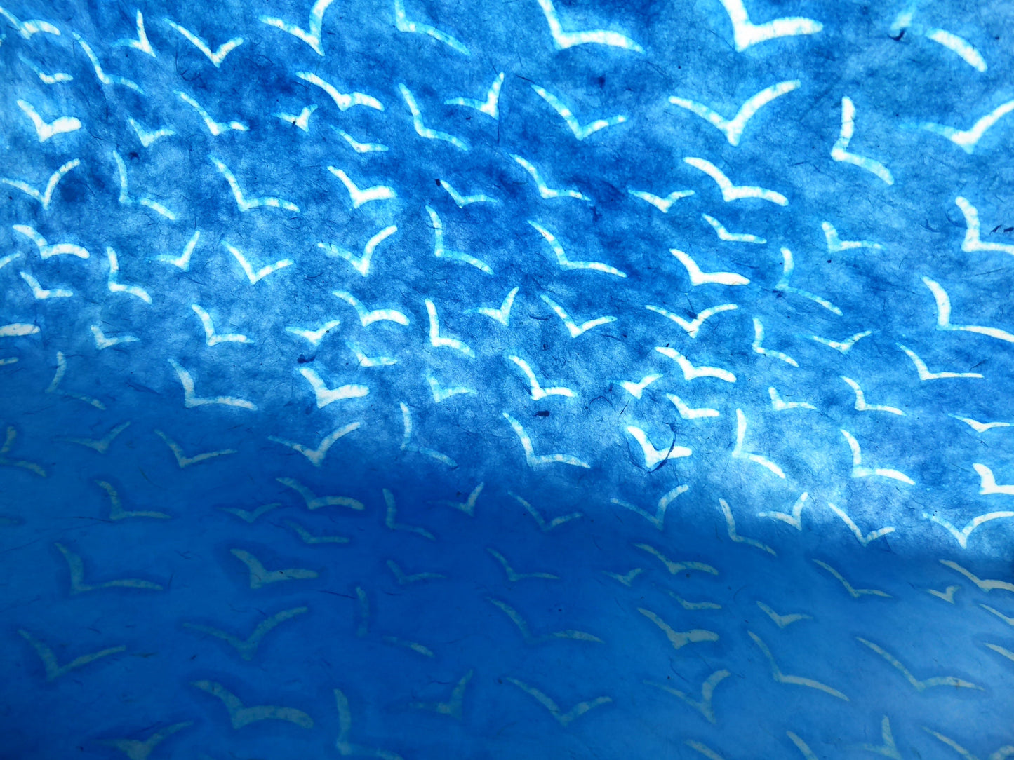 Seagull Batik Lokta Paper; Handmade in the Himalayas, Tree Free & Sustainable
