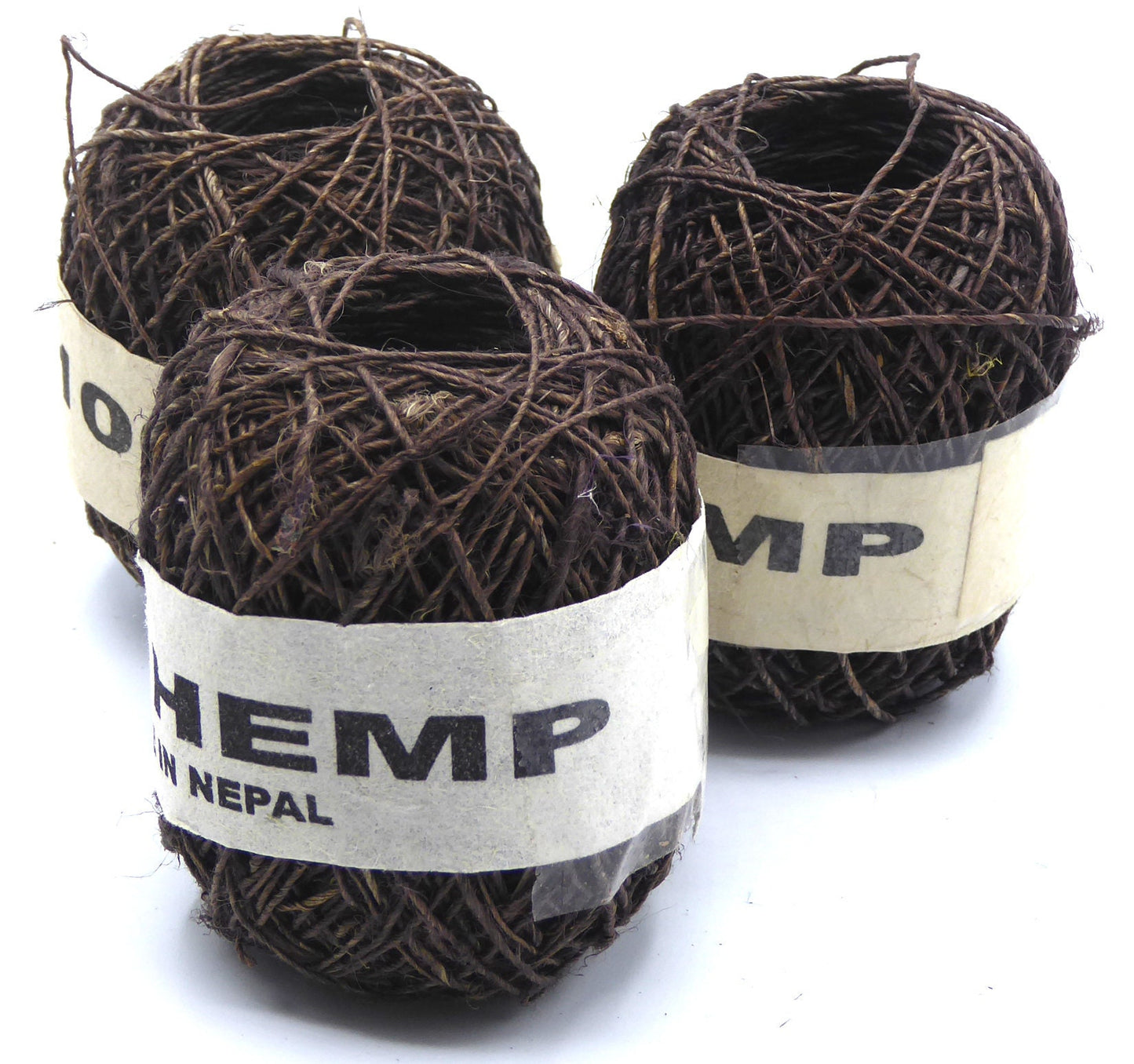 Pack of 100% Hemp Twine, single colours.
