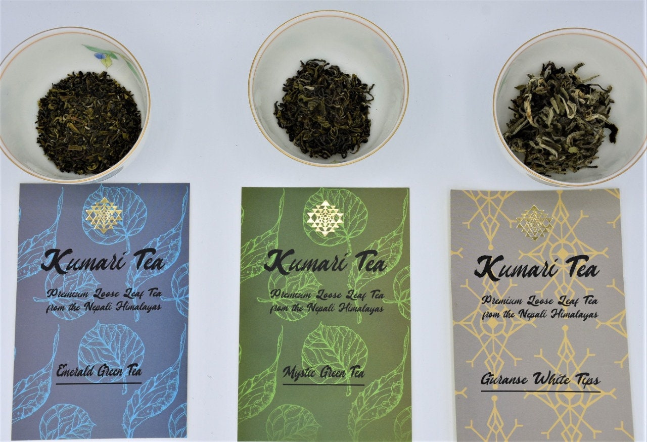 Guranse White Tips. Premium Loose Leaf Organic Tea from the Nepali Himalayas