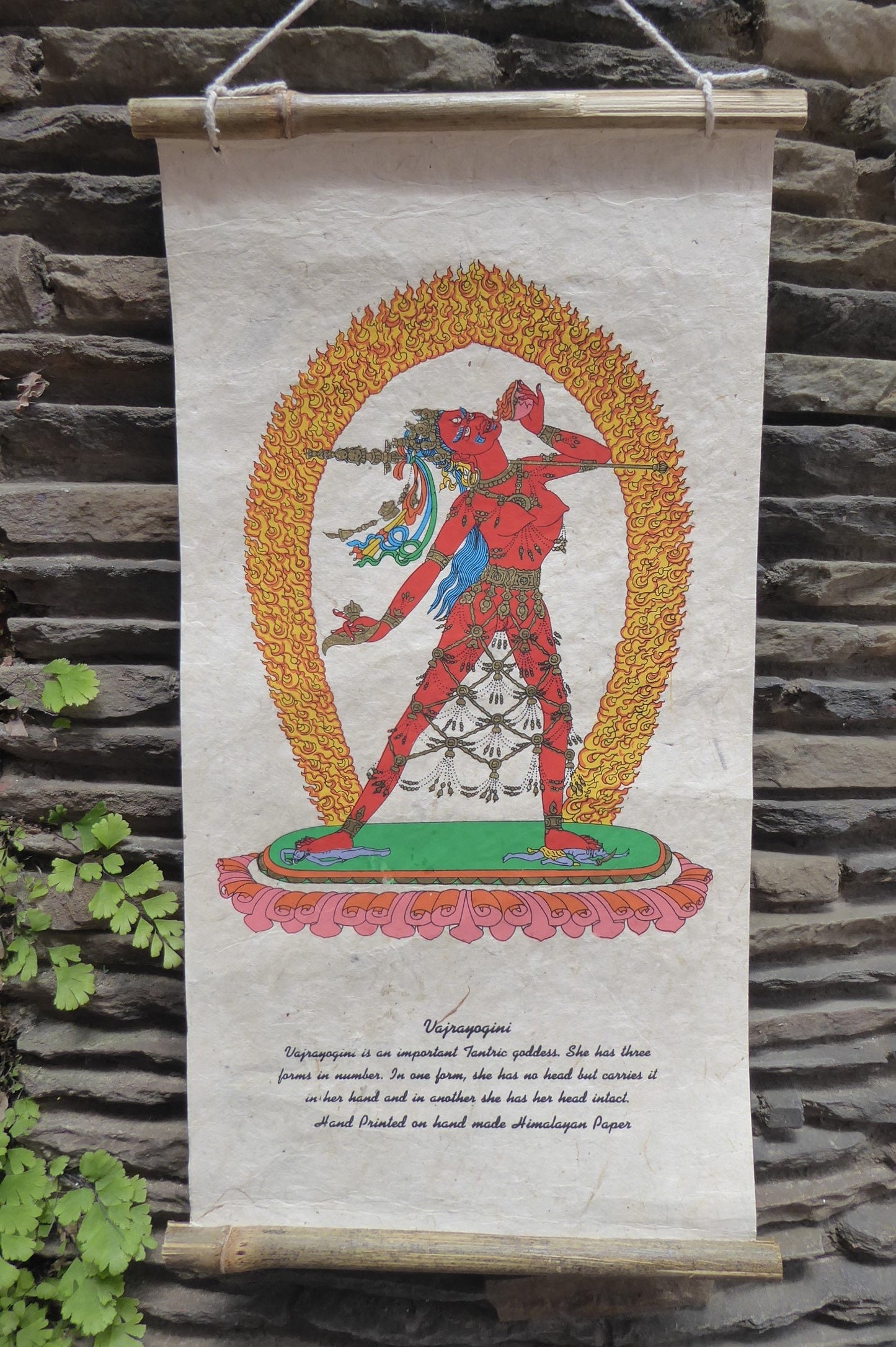 Tantric Wall Hanging, Vajrayogini