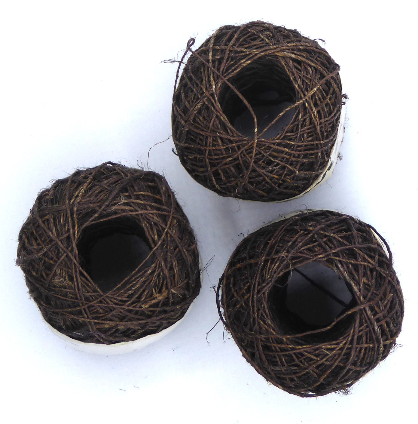 Pack of 100% Hemp Twine, single colours.