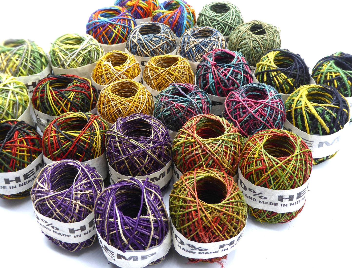 Pack of 100% Hemp Twine