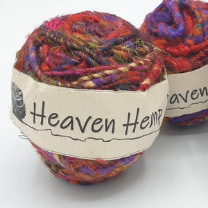 Handspun Recycled Sari Silk Yarn