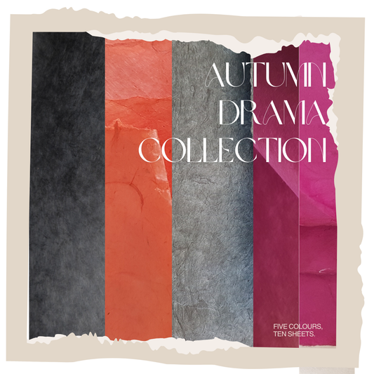 Lokta bundle in Autumn Drama: Ten large sheets.