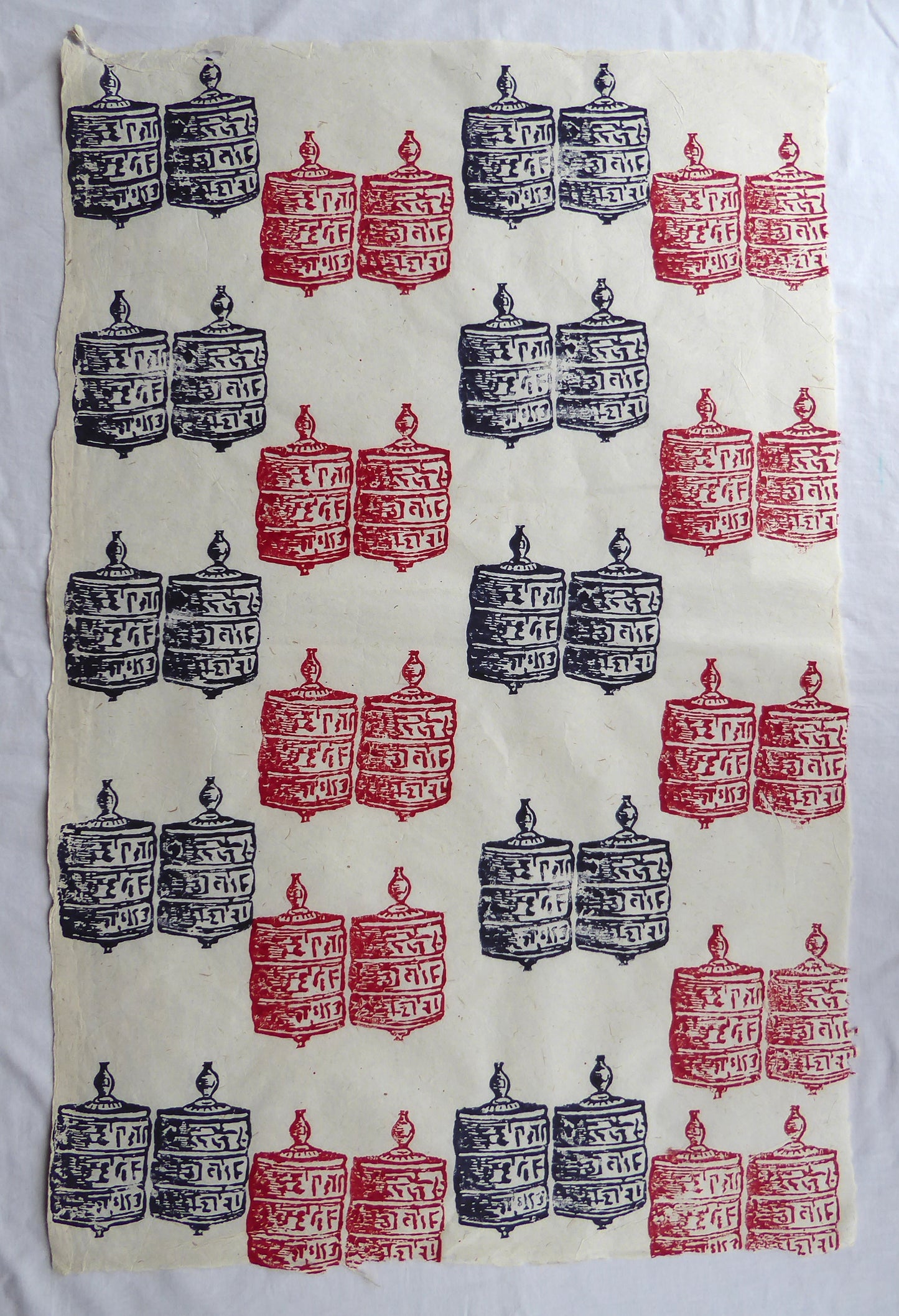 Lokta Block Prints - Big Bundle - 36 Large Sheets