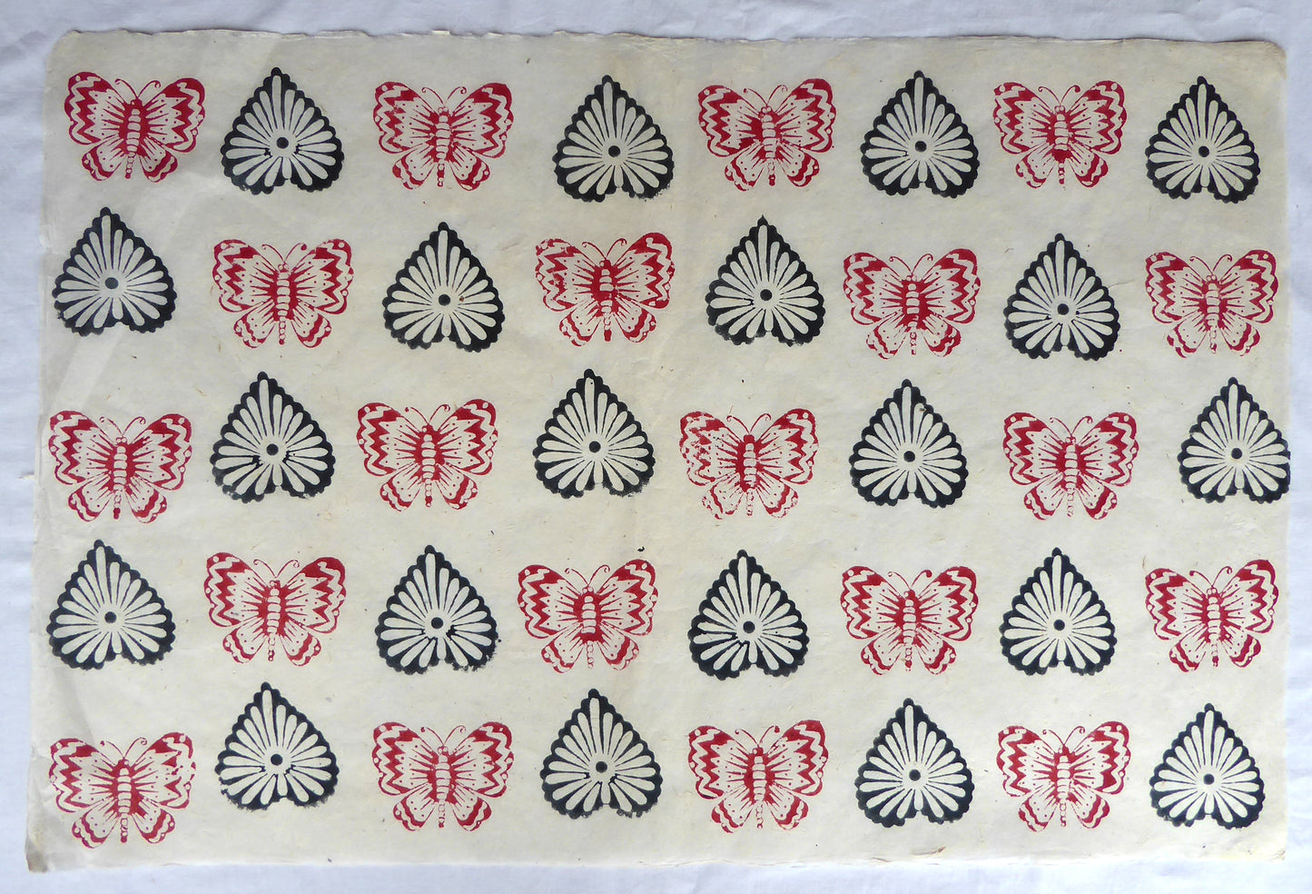 Lokta Block Prints - Big Bundle - 36 Large Sheets