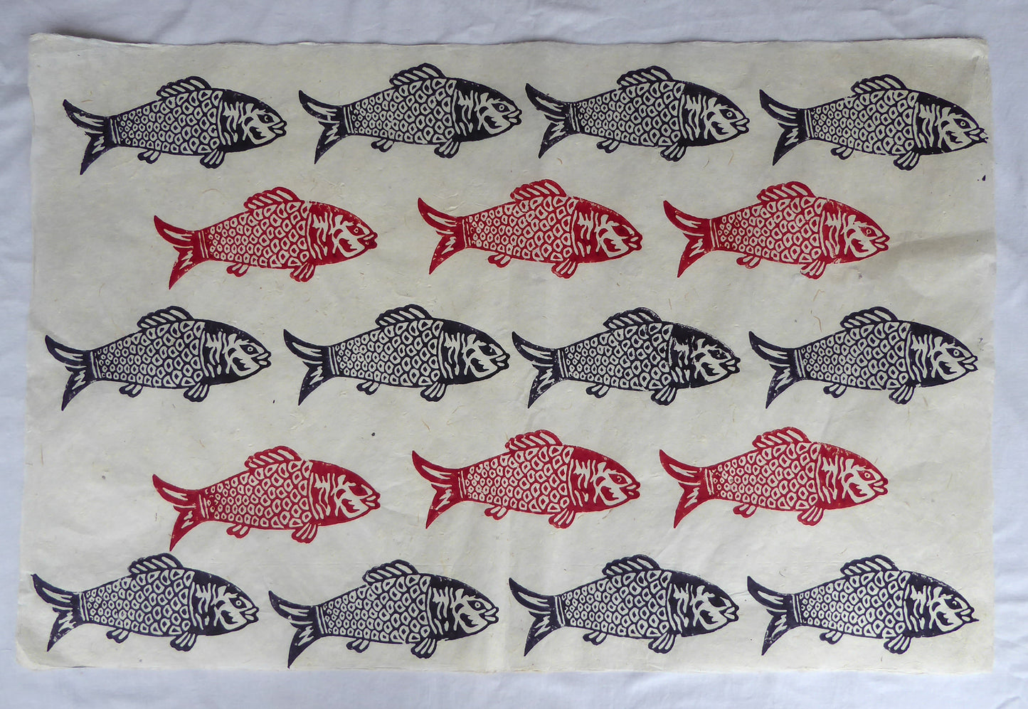 Lokta Block Prints - Big Bundle - 36 Large Sheets