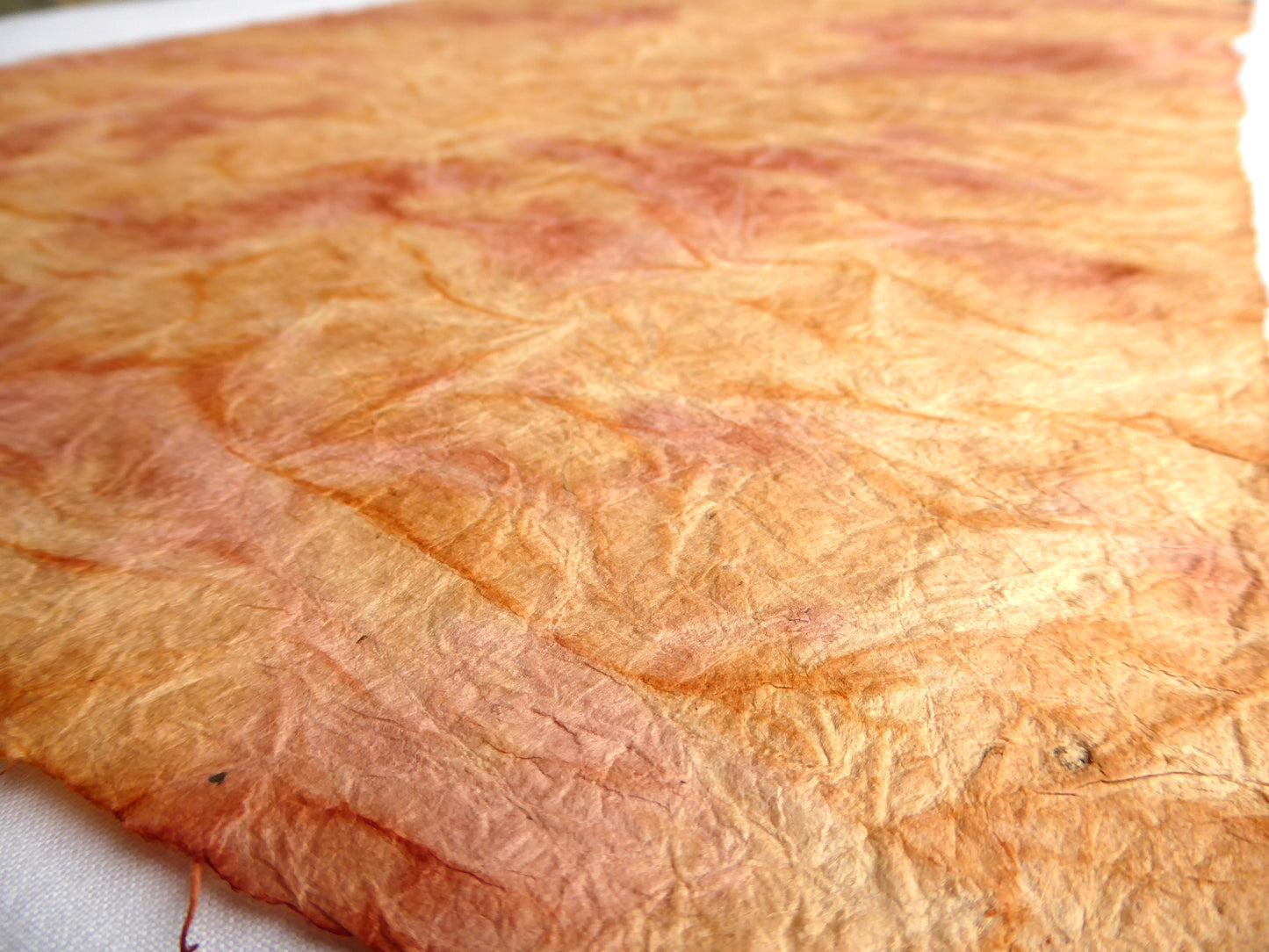 Lokta Paper Bundle - The Waxed & Wrinkled Collection - 13 Large Sheets