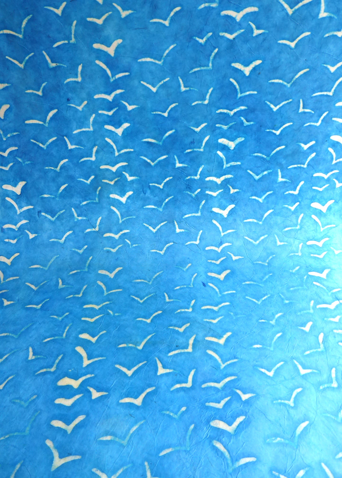 Lokta bundle in The Blues Silk Screen Collection - Five Large Sheets