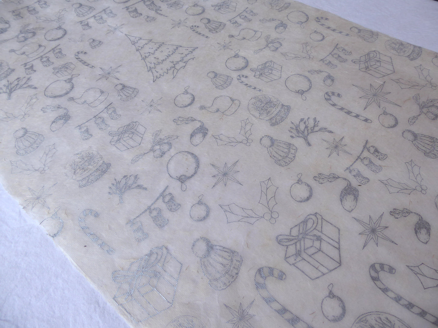 Hemp Tissue Paper Winter Bundle - 13 Sheets