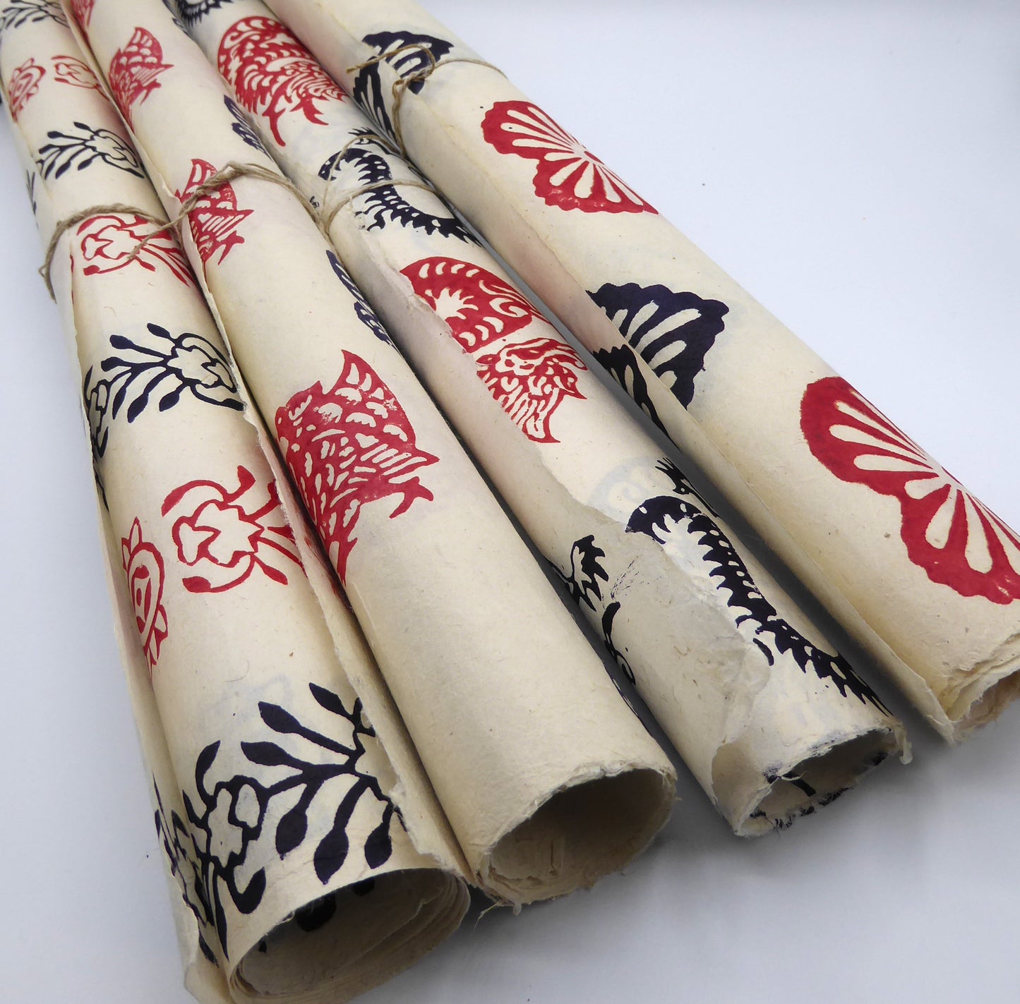Lokta Block Prints - Big Bundle - 36 Large Sheets