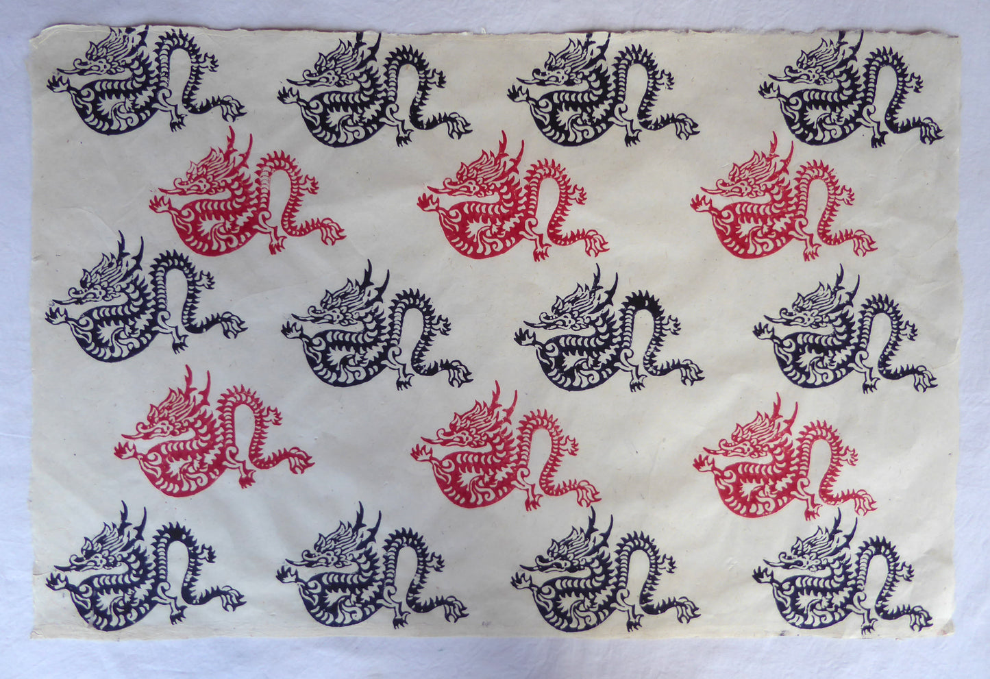 Lokta Block Prints - Big Bundle - 36 Large Sheets