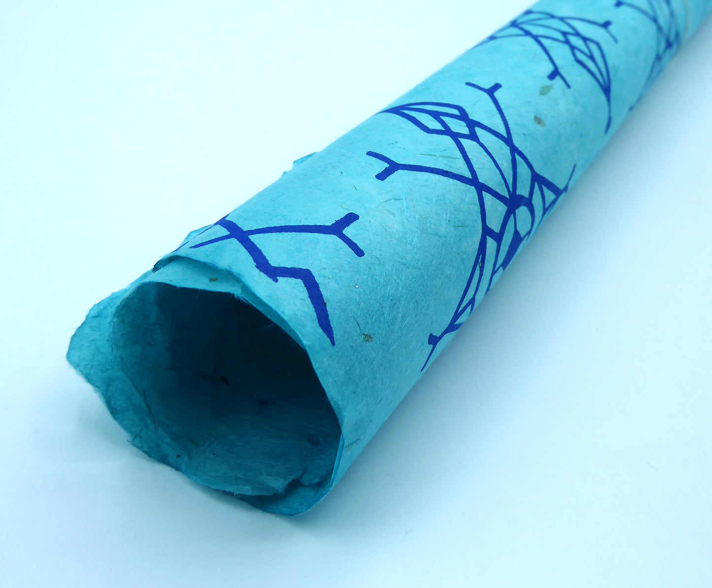 Lokta bundle in The Blues Silk Screen Collection - Five Large Sheets