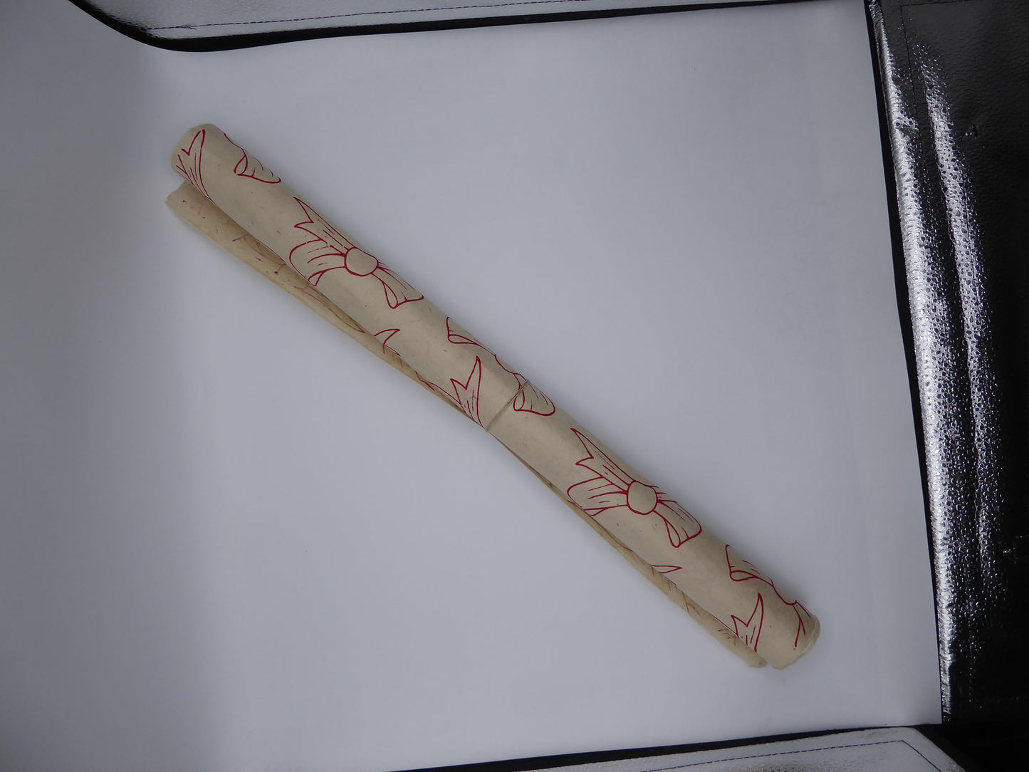 Lokta bundle in Red Xmas Gift Wrap - Three Large Sheets