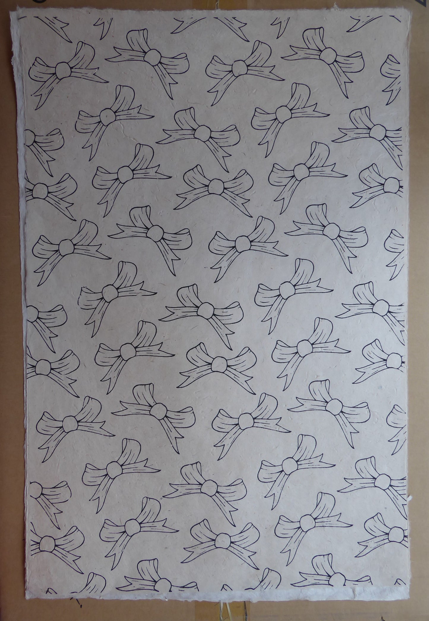 Lokta bundle in Winter Gift Wrap Collection: Six large sheets.