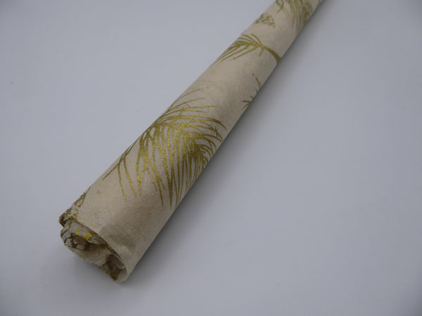 Pine Cones Design Hemp Tissue Paper. Handmade in Nepal