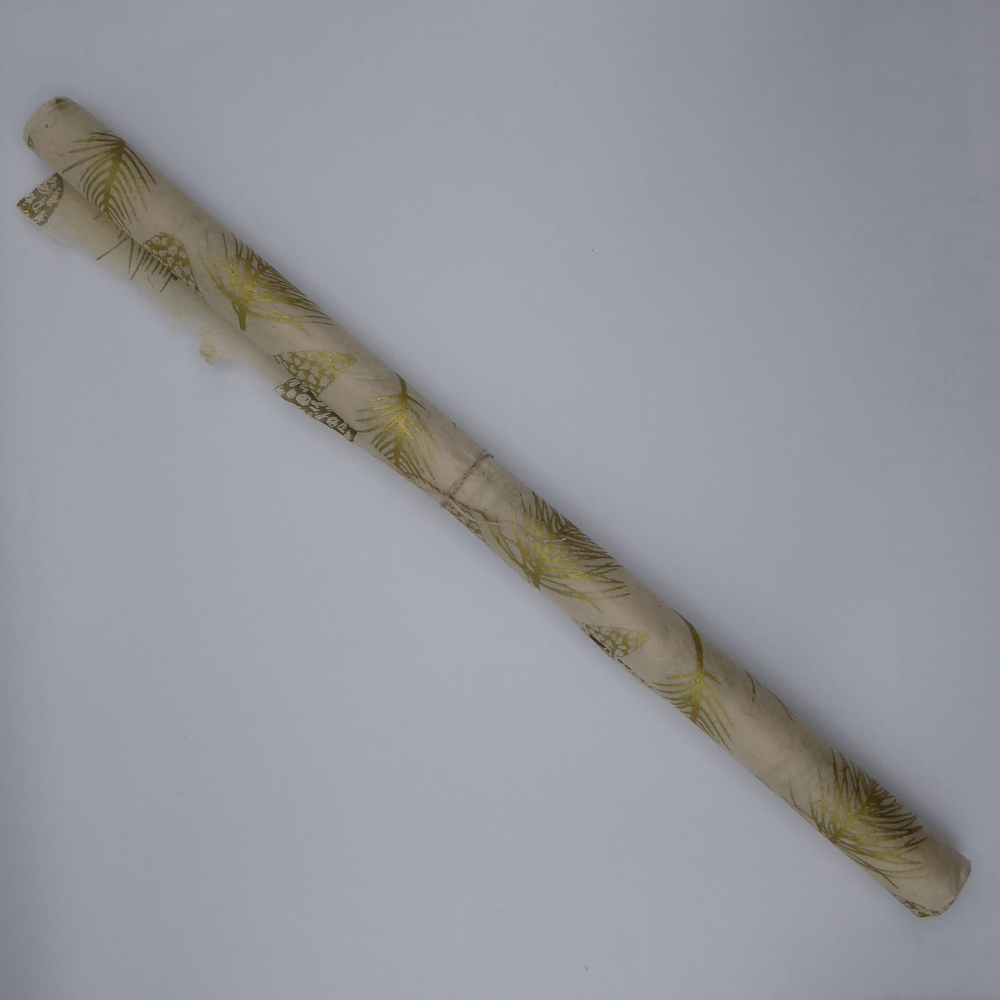 Pine Cones Design Hemp Tissue Paper. Handmade in Nepal