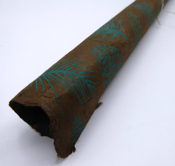Pine Cones Design Lokta Paper Handmade in the Himalayas