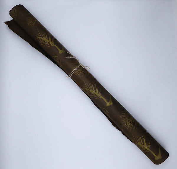 Pine Cones Design Lokta Paper Handmade in the Himalayas