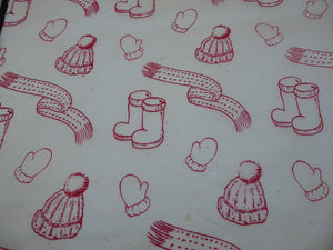 Winter Woollies Christmas Print on Hemp Tissue Paper