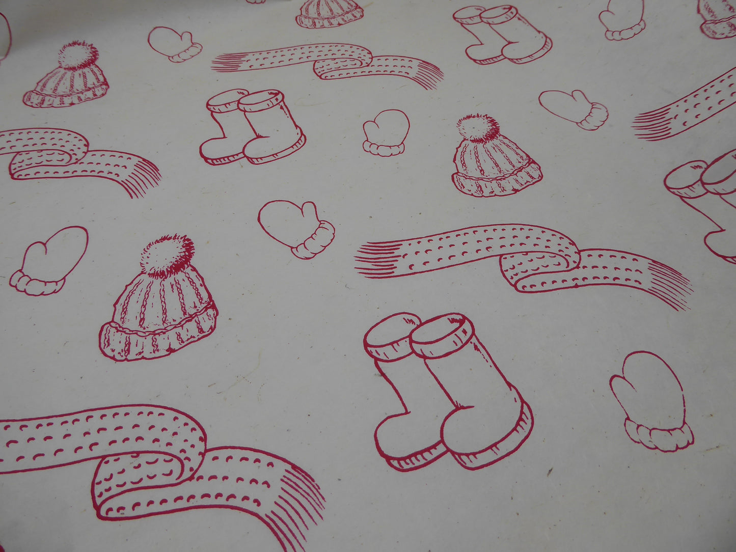 Winter Woollies Design Lokta Paper Handmade in the Himalayas