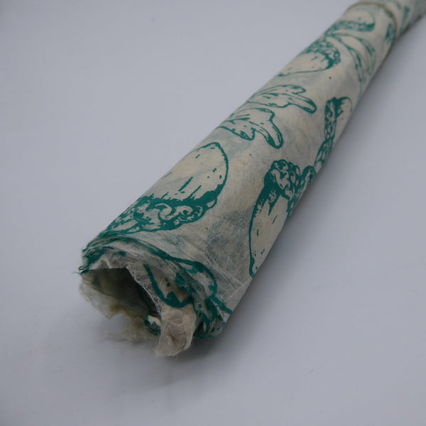 Acorn design Hemp Tissue Paper. Handmade in Nepal