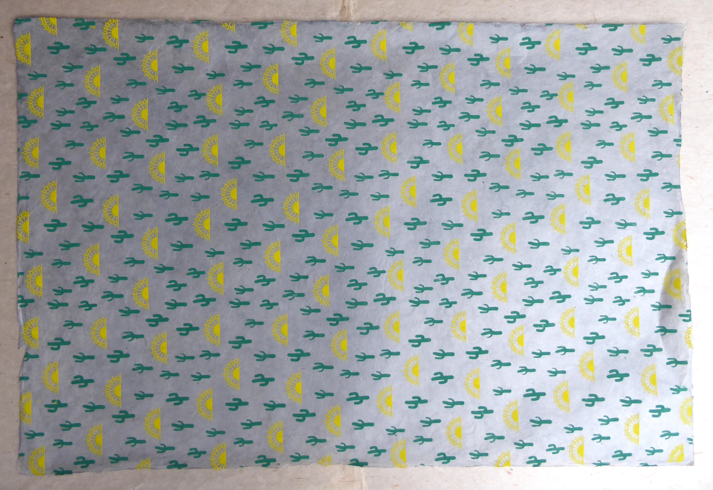 Vintage Lokta Paper Bundle - Metallic and Matte Silk Screen Print Collection