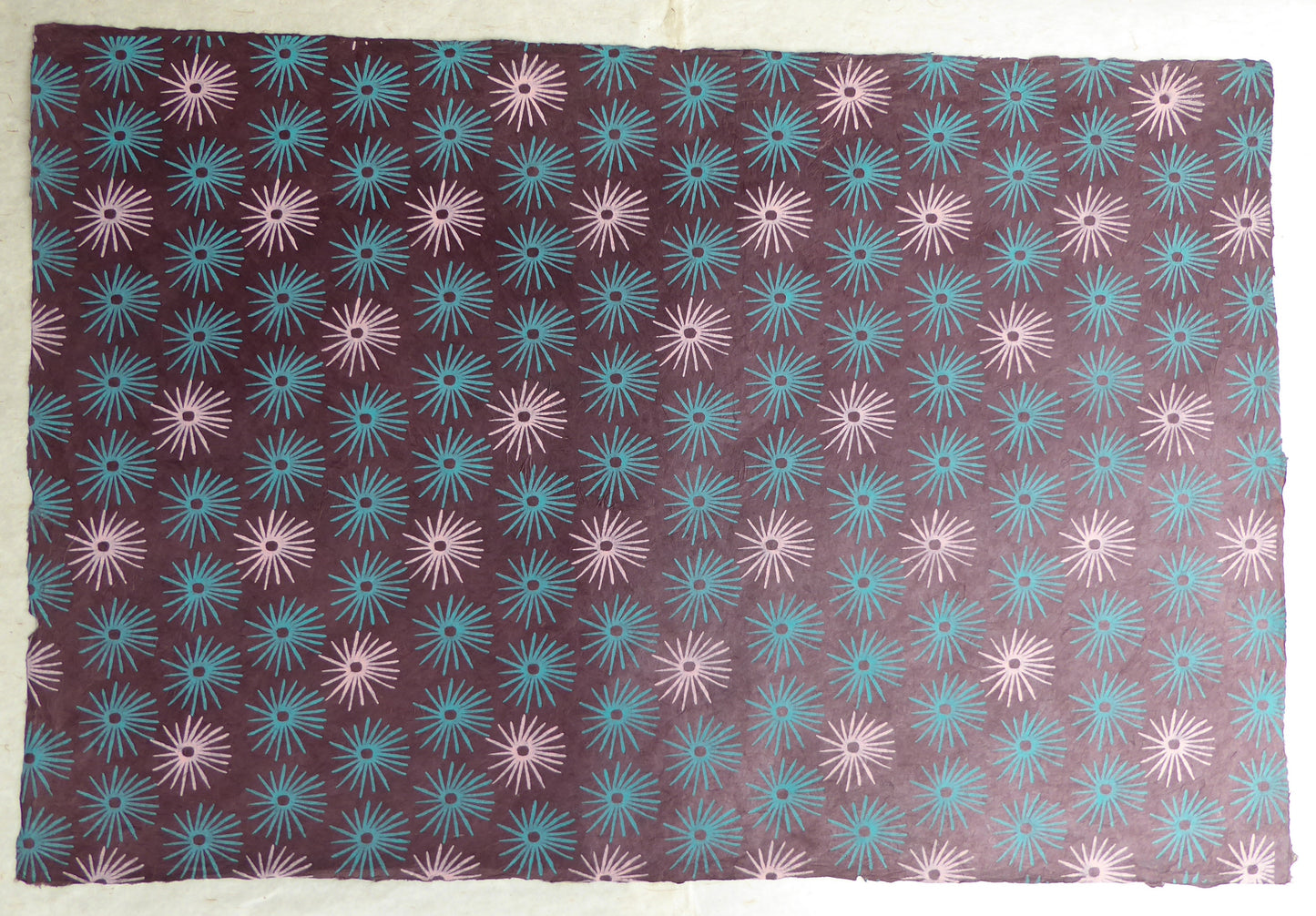 Vintage Lokta Paper Bundle - 5 Large Sheets 75 x50cm - Vintage Play Silk Screen Print Collection