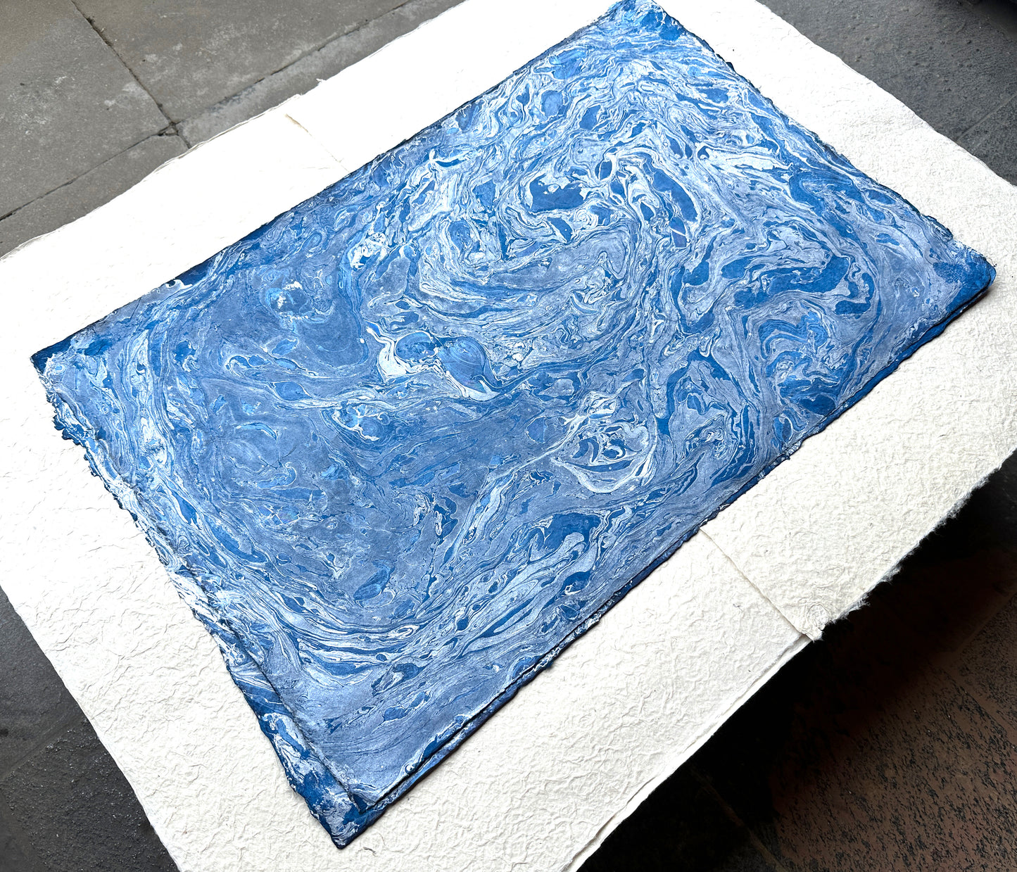 Lokta Paper Bundle - 6 Large Sheets 75 x50cm - Silk Screen Print Mix it Up Collection