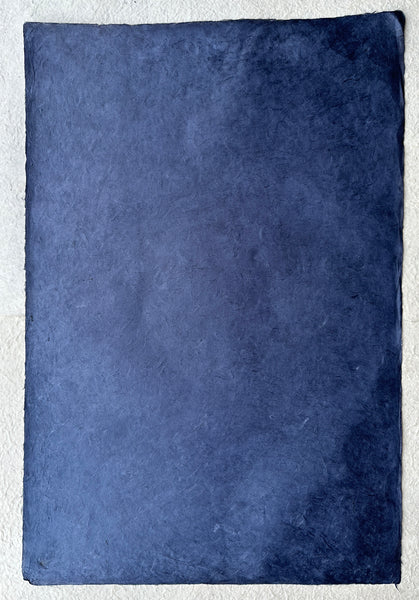 Delft Blue Lokta Paper Handmade in the Himalayas 60-80GSM