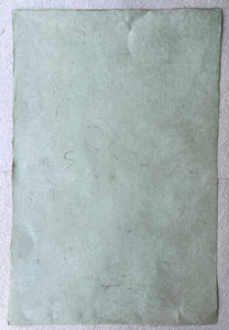 Veggie Green Lokta Paper Handmade in the Himalayas 60-80GSM