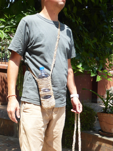 Wild Hemp Water Bottle Carrier