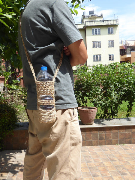 Wild Hemp Water Bottle Carrier