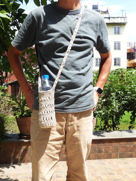 Wild Hemp Water Bottle Carrier