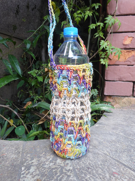 Wild Hemp Water Bottle Carrier