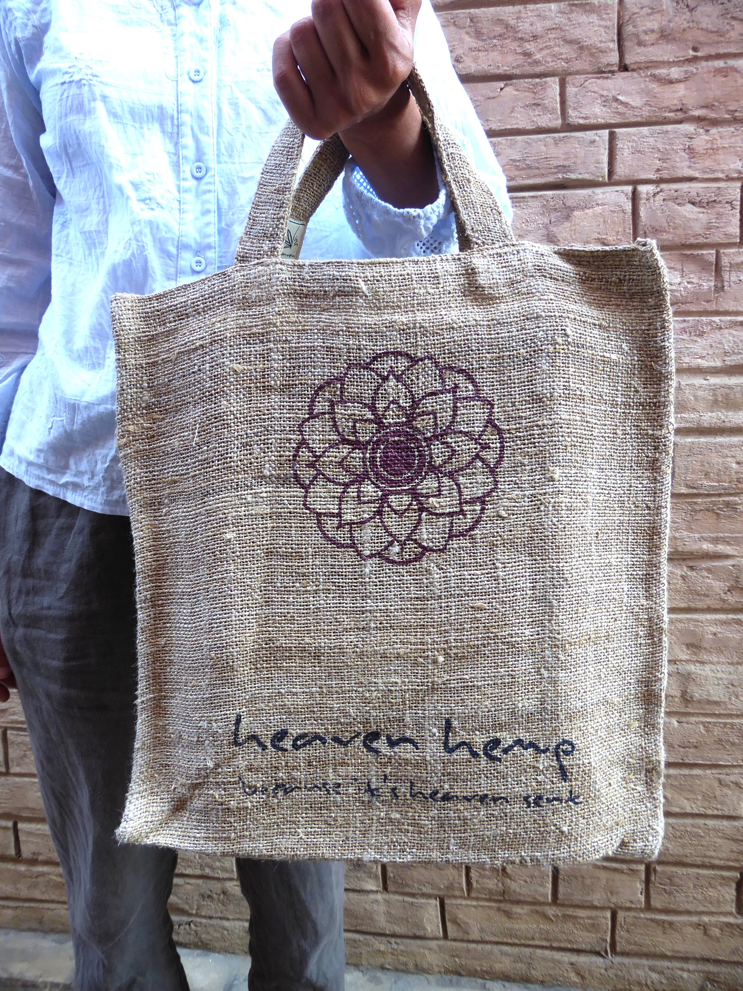 Brand Ambassador Handprinted Tote