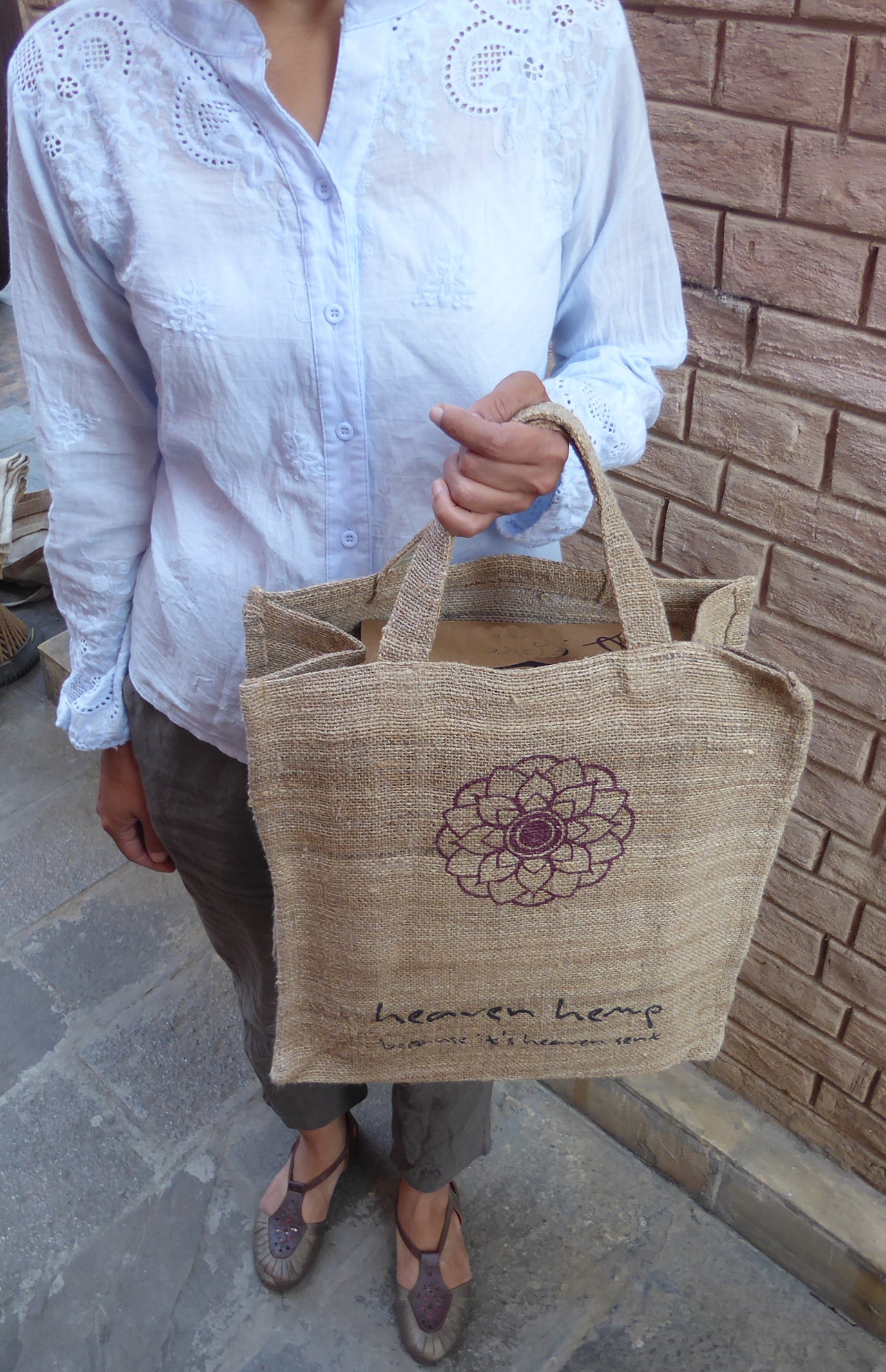 Brand Ambassador Handprinted Tote