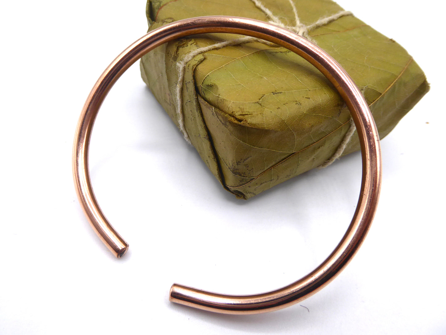 Handmade Pure Copper Bracelet, Smooth & Plain.