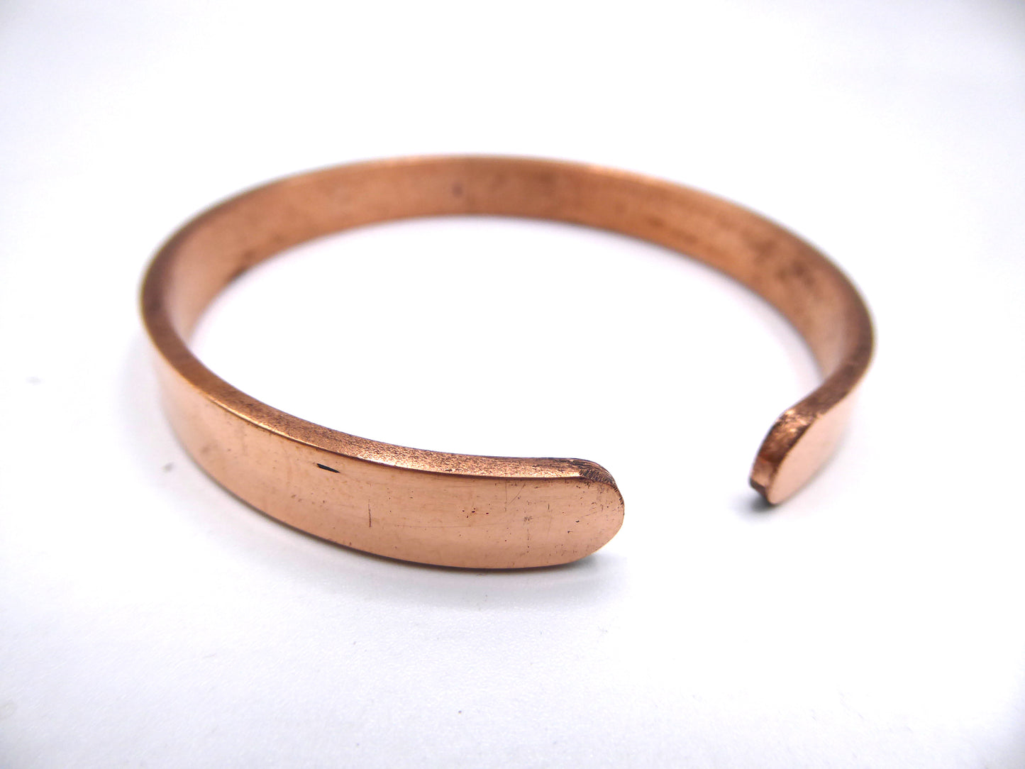 Handmade Pure Copper Bracelet, Om Mani Padme Hum