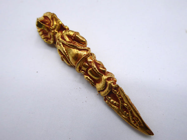 Handmade Golden Dagger Pendant