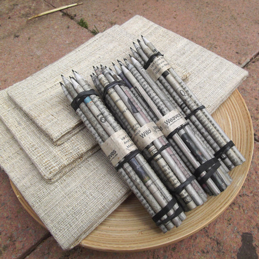 Recycled Paper Pencils