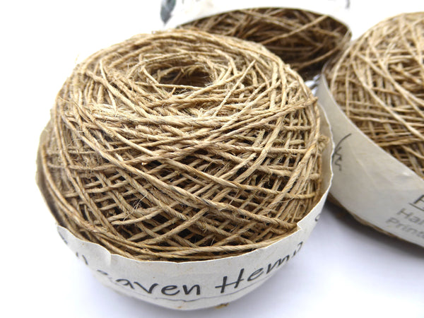 Natural Wild Nepali Hemp Handspun Twine